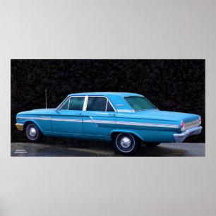 64 FAIRLANE 500 POSTER