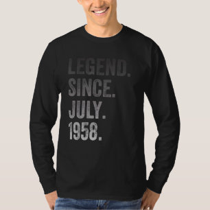 64. Geburtstag 64 Jahre alte Legende seit Juli 195 T-Shirt