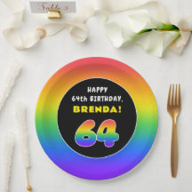 64. Geburtstag: Farbiger Regenbogen # 64, Individu