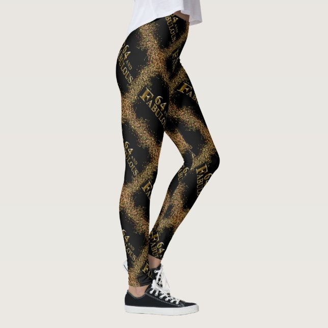 64. Geburtstag Leggings (Rechts)