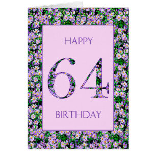64. Geburtstag Lila Tageszeitung