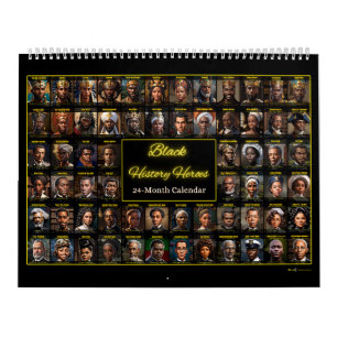 64 Héros de l'histoire des Noirs : un calendrier d