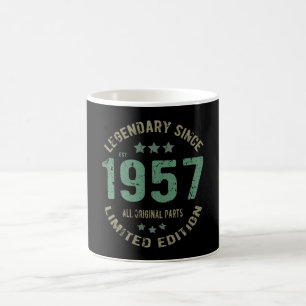 64 Jahre alter Tag Legend 64. Geburtstag Kaffeetasse
