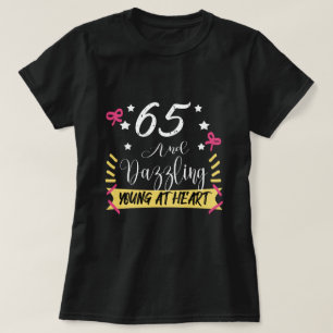 65 atembernder Geburtstag T-Shirt