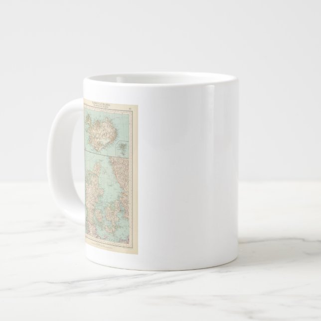 65 Dänemark, Island Jumbo-Tasse (Vorderseite Links)