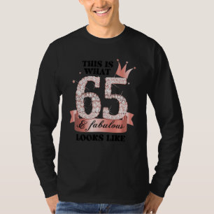 65 & Fabelhaft I Rose- und Weißparty-Gruppe Candid T-Shirt