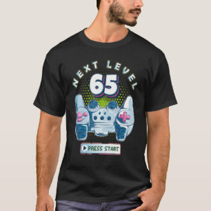65 Gamer Next Level 65 Gaming Controller zum Gebur T-Shirt