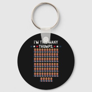 65. Geburtstag bin ich so viele Trumps für Trump S Schlüsselanhänger