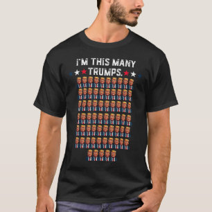 65. Geburtstag bin ich so viele Trumps für Trump S T-Shirt