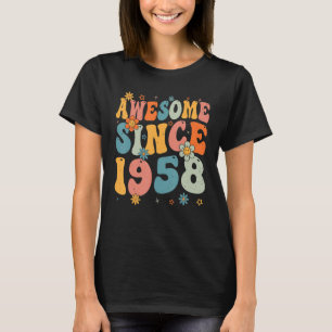 65. Geburtstag Phantastisch seit 1958 65 Jahre alt T-Shirt