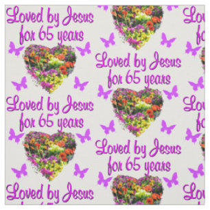 65. GEBURTSTAG RELIGIOUS STOFF