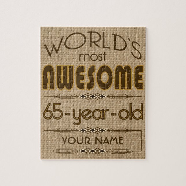 65. Geburtstags-Feier-Welt gut fabelhaft (Vertikal)