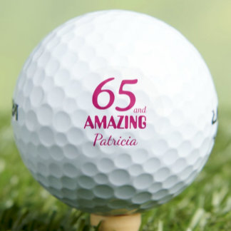 65. Geburtstagsgeschenk für Mama Rosa Erstaunliche Golfball