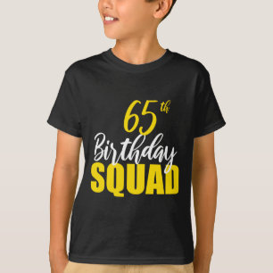 65. Geburtstagstruppe Party Bday Familie Gruppe  T-Shirt