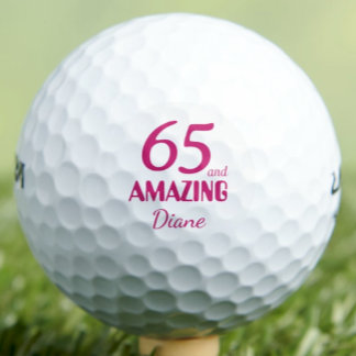 65. Geschenk für Arbeitskollegin Rosa Erstaunlich Golfball