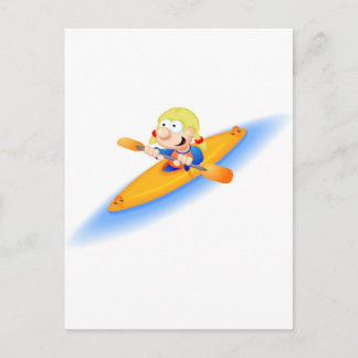 65_girl_paddler postkarte