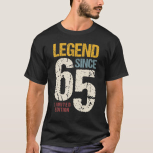 65 Jahre alt Vintag 1957 65. Geburtstagsdekoration T-Shirt