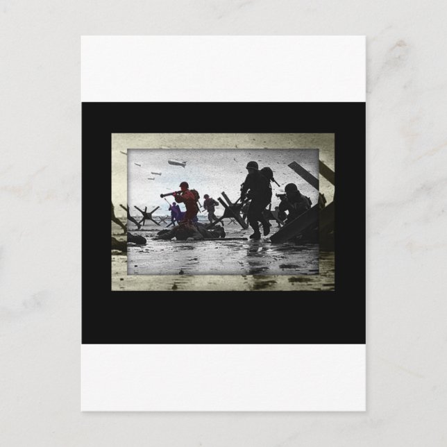 65. Jahrestag, 6. Juni 2009 Postkarte (Vorderseite)