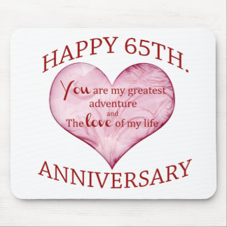 65. Jahrestag Mousepad