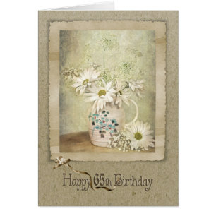 65e anniversaire Daisy Bouquet