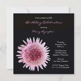 65e anniversaire de fête Invitation Gorgeous Gerbe