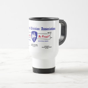 65e Division d'infanterie Association Mug de voyag
