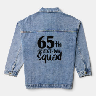 65e fête de squad anniversaire Soixante-cinq ans