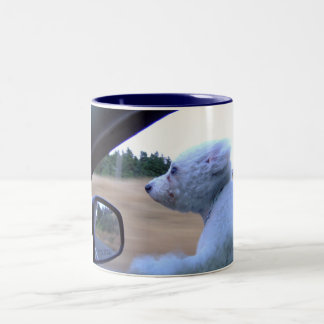 65MPH Bichon Fise Zweifarbige Tasse