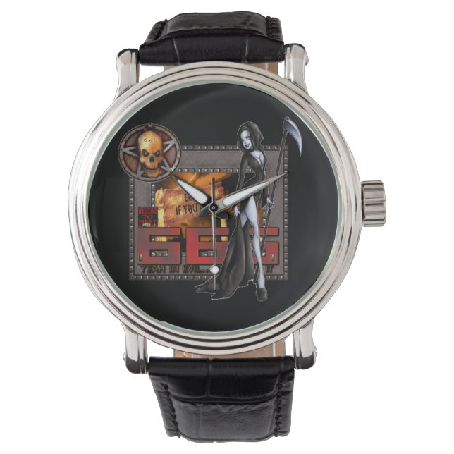 666 Mens Watch Armbanduhr (Vorderseite)