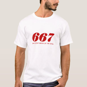 667 - One Step Ahead Of The Devil T-Shirt