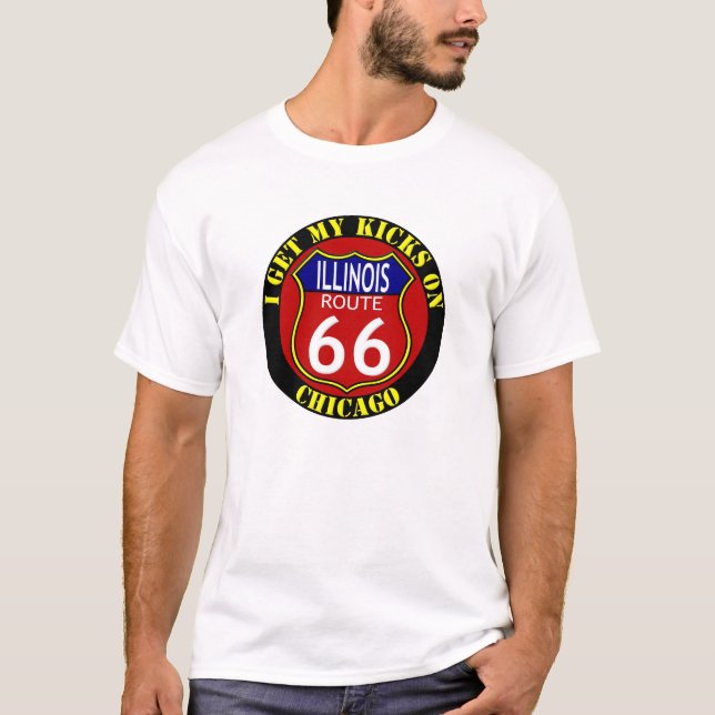 66 CHICAGO ILLINOIS T-Shirt (Vorderseite)