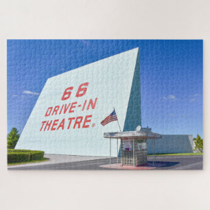 66 Drive-In Kino, Route 66, Carthage, Missouri