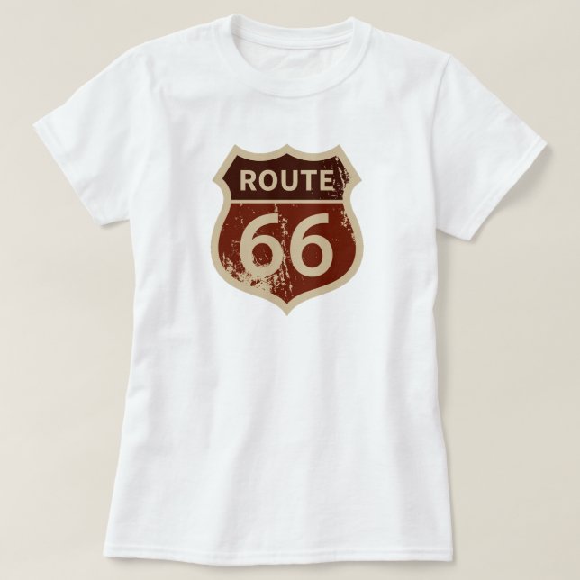 66 Historisches Straßennetz für Frauen | SEHENSWÜR T-Shirt (Design vorne)