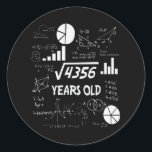 66 Jahre alter Tag Mathe Lehrer 66. Geburtstagsges Runder Aufkleber<br><div class="desc">Birthday Design Für alle,  die das Horoskop sagen schwierig & Stubborn Aber ganz wert.Tragen Sie es mit Stolz auf die Arbeit,  Schule Gymnastik perfekt,  um mit Shorts,  Leggings oder Jeans für einen lässigen und trendigen Look zu verbinden</div>