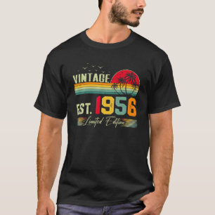 66 Jahre Phantastisch Vintag 1956 Retro 66. T-Shirt
