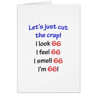 66 lassen Sie uns den Misten schneiden