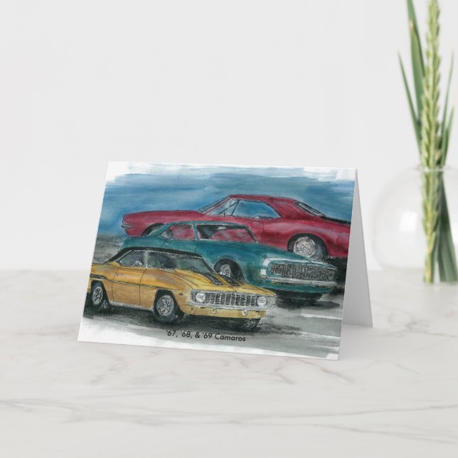 67, 68, 69 CAMAROS Karte (Vorderseite)