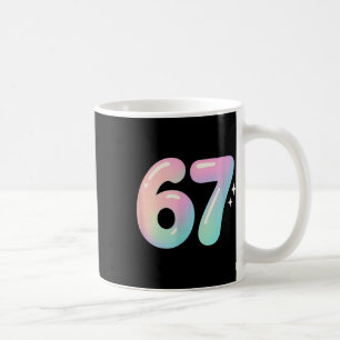 67 Aura Energy Alpha Slang Internet-Meme Kaffeetasse