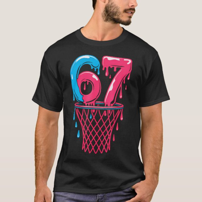 67 Basketball Drip Six T-Shirt (Vorderseite)
