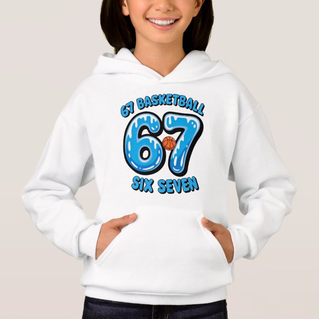 67 Basketball Six Seven Sports Meme Tee (Vorderseite)