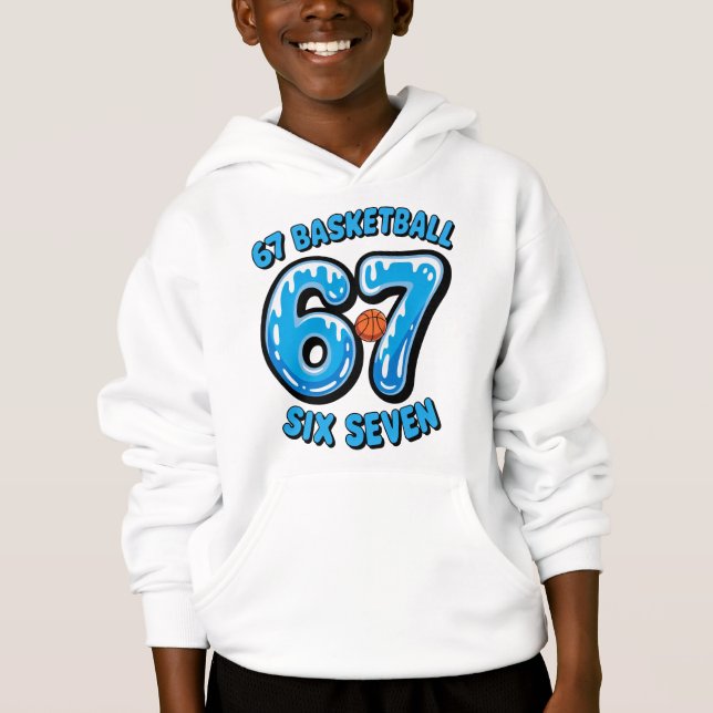67 Basketball Six Seven Sports Meme Tee (Vorderseite)