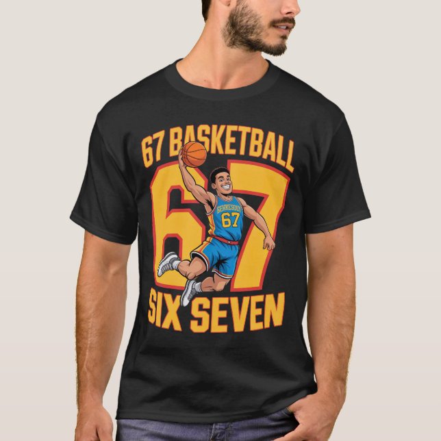 67 Basketball Six Seven T-Shirt (Vorderseite)