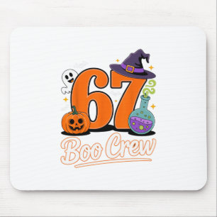 67 Boo Crew Halloween-Spaß für gruselige Enthusias Mousepad