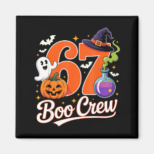 67 Boo-Crew lustiger Halloween-Geist Hexe Kürbis Magnet