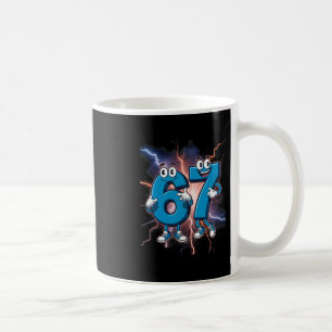 67 Brainrot italienisches Meme lustig 67 Kinderkos Kaffeetasse