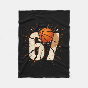 67 Brainrot Jugend Basketball Drip - Lustige Kinde Fleecedecke