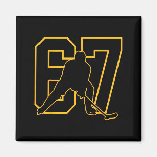 67 Brainrot Jugend Eishockey Drip - Lustige Kinder Magnet