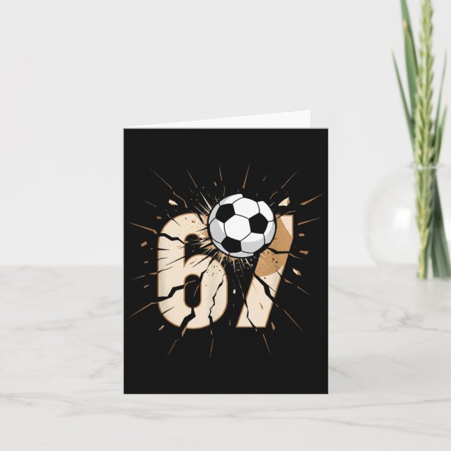 67 Brainrot Youth Soccer Drip - Funny Kids 67  Karte (Vorderseite)