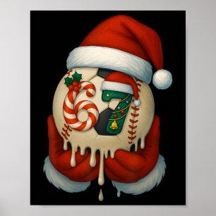 67 Bysebyll Fußball Drip Weihnachten Byll Multi-Sp Poster