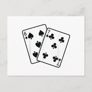67 Cartes à jouer Meme Drôle Six Sept